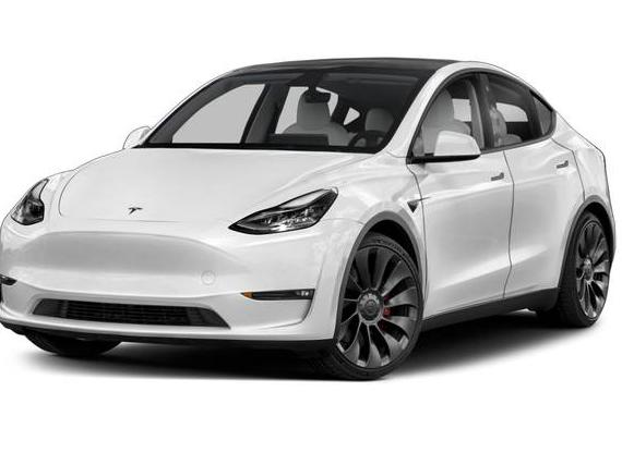 TESLA MODEL Y 2021 5YJYGDED7MF110312 image